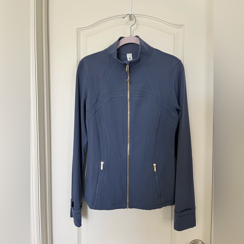 Lululemon Define Jacket Size 10 Like New  Gold Zipper